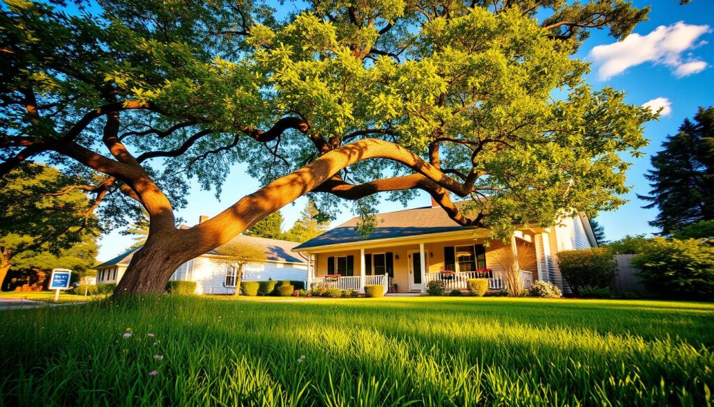 tree leaning towards house tree leaning towards house